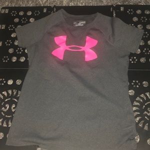 Short Sleeve Grey Workout Shirt